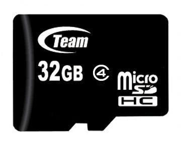 Team 32 Gb Micro SDHC Class 4 Hafıza Kartı (TMMSD32GC4)